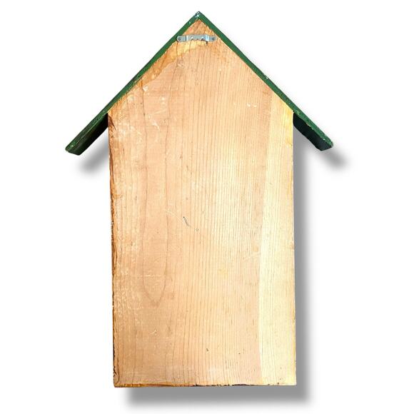 VTG Hand Painted Hen House Art Wooden Plaque Home Artist 1970s Eggs Chics - Picture 2 of 16